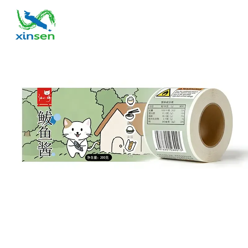 Label Kalis Air Makanan Beku