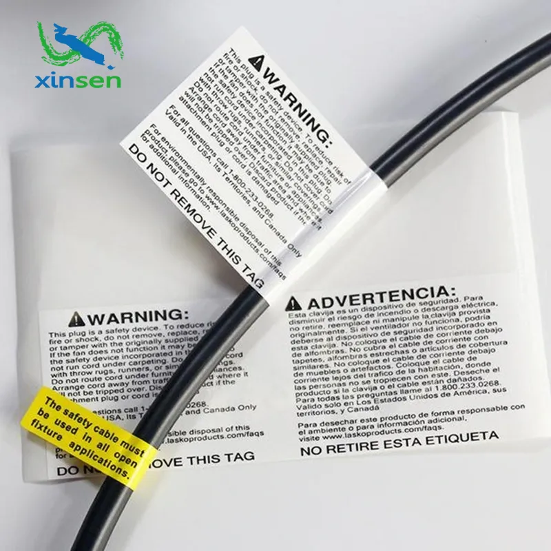 Label Kalis Air Kabel Isi Rumah