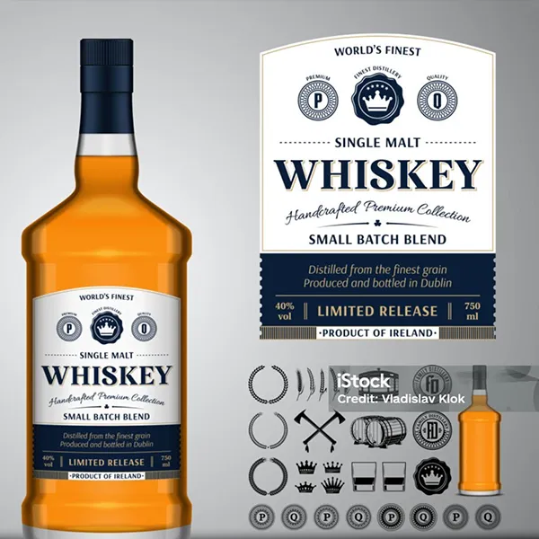 Whiskey Label