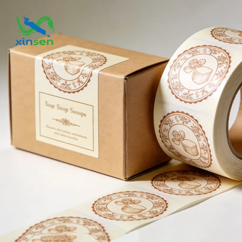 Label Sabun Kertas Bersalut Mesra Alam Tahan Lembapan