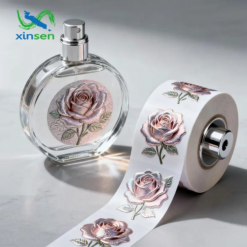 Label Kalis Air Botol Minyak Wangi